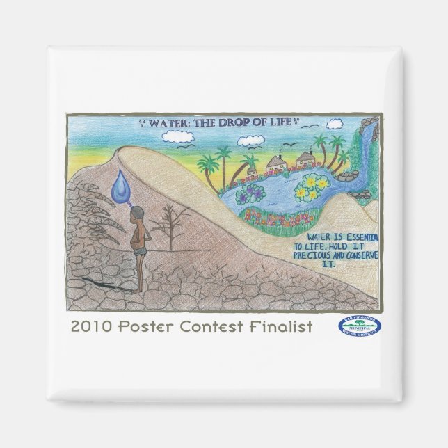 Imã Água: A Queda da Vida (Frente)