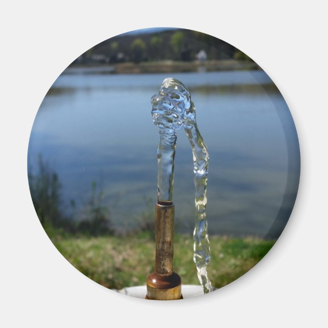 Imã água bebendo (Frente)