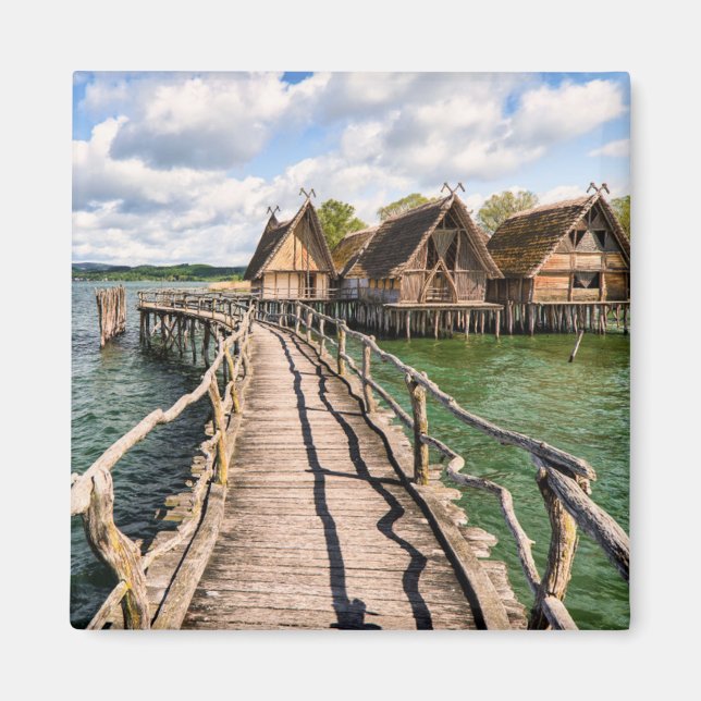 Imã Água | Casas De Inclinação Sobre A Água (Frente)