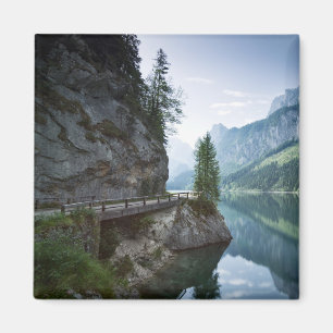 Imã Água Lago Gosau Salzkammergut Áustria