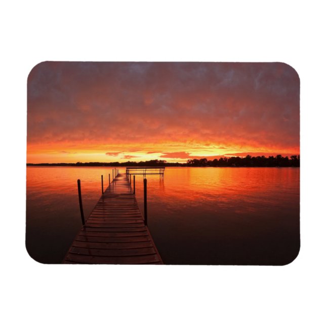 Ímã Água | Lago Minnetonka, Minnesota (Horizontal)