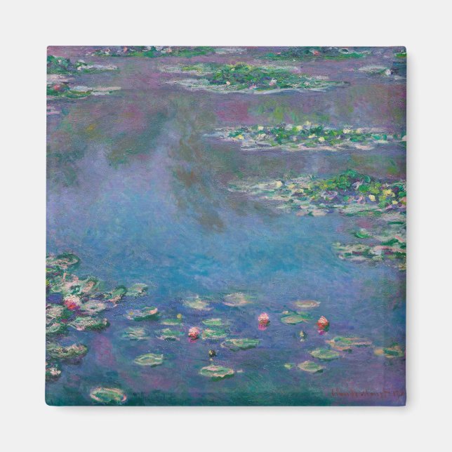 Imã Água Lily Pond, Monet (Frente)