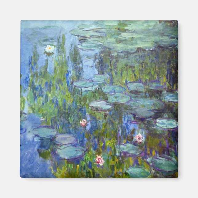 Imã Água Lily Pond, Monet (Frente)
