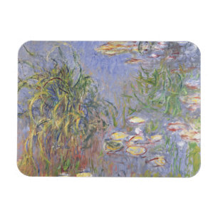 Ímã Água-Lírios de Claude Monet  , conjunto de grama