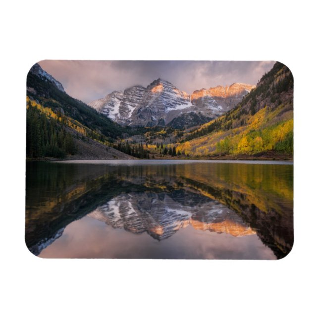 Ímã Água | Maroon Bells Colorado (Horizontal)