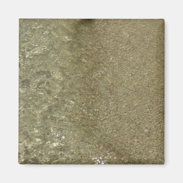 Imã Água na fotografia da Abstrato da Beach II (Frente)