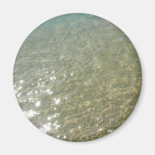 Imã Água na Praia I Fotografia Abstrata da Natureza