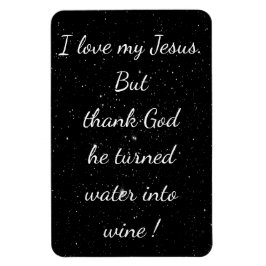 Ímã Água No Mnã De Vinho