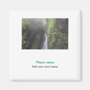 Imã água oceano praia foto adicionar nome texto local