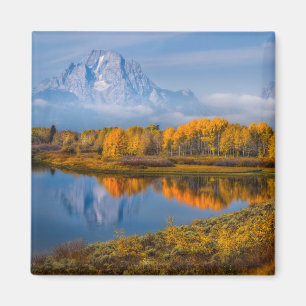 Imã Água Oxbow Bend Jackson Wyoming