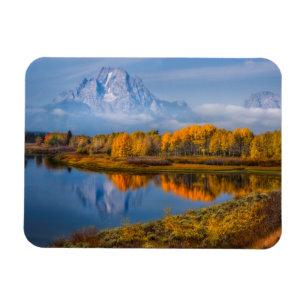 Ímã Água Oxbow Bend Jackson Wyoming
