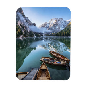 Ímã Água Pragser Wildsee Dolomites Itália