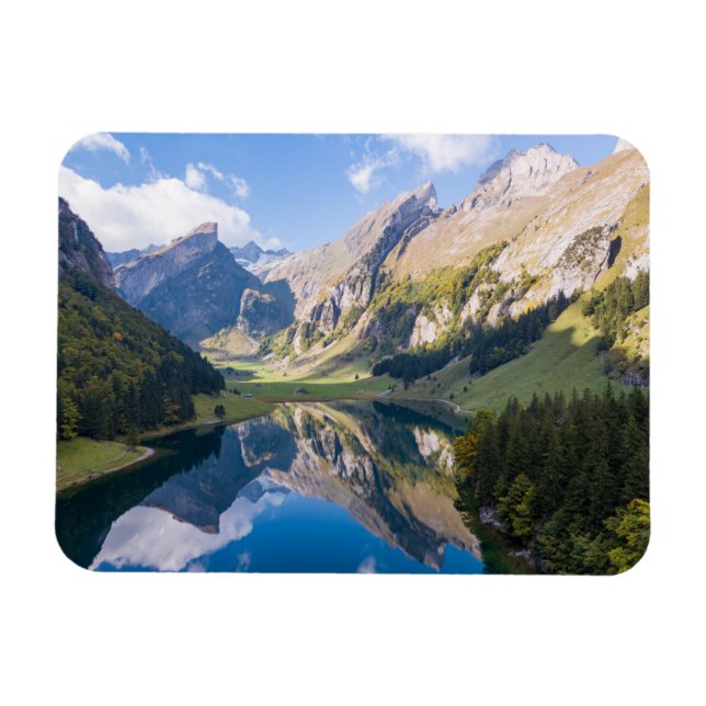 Ímã Água | Suiça do lago Alpsee (Horizontal)