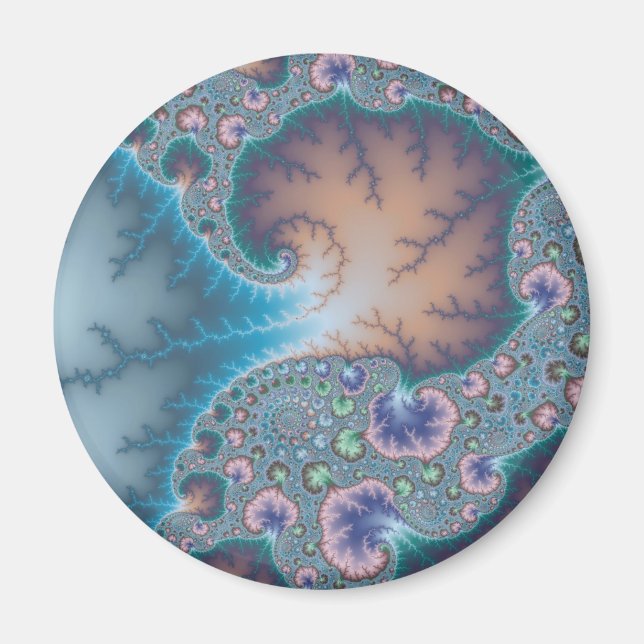 Imã Água-viva - Fractal (Frente)