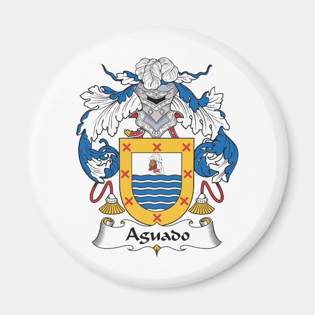 Imã Aguado Family Crest (Frente)
