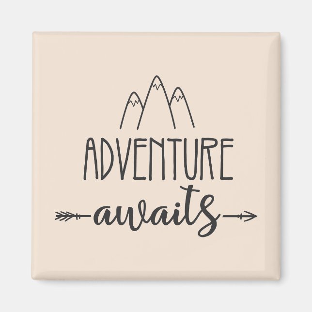 Imã Aguardam Aventura (Frente)