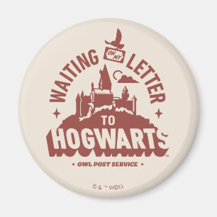 Imã Aguardando minha Carta para HOGWARTS™