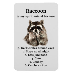 Ímã Aguarela bonito do humor animal engraçado do