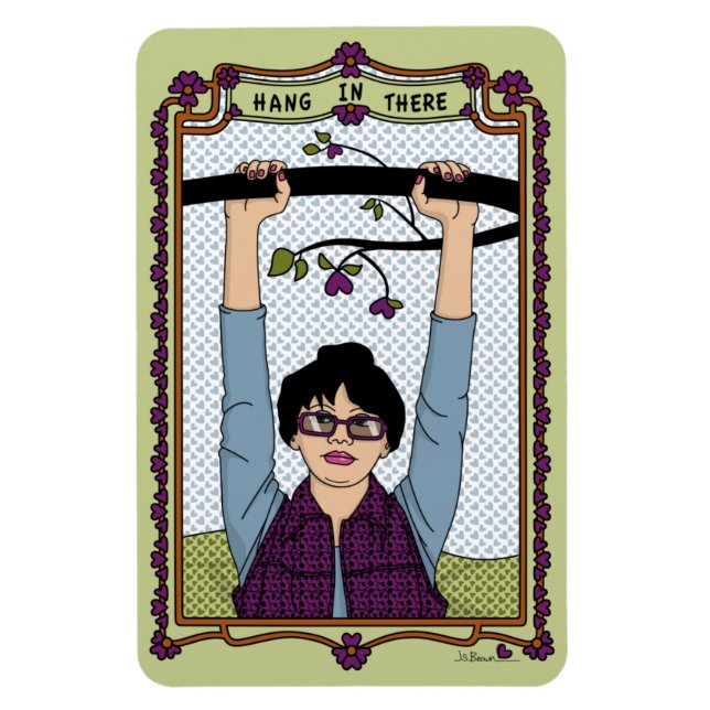 Ímã Aguentem Ali_A_4x6 No Íman Do Refrigerador (Vertical)