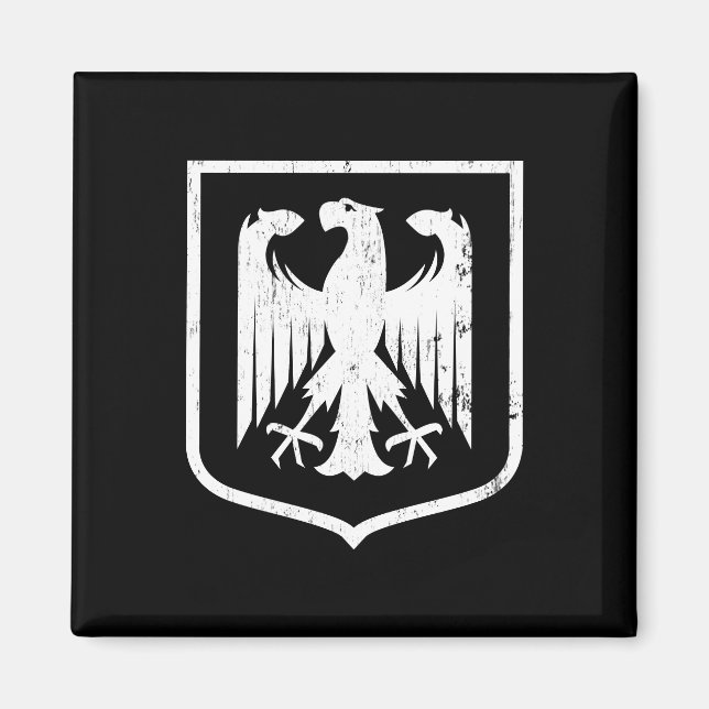 Imã Águia alemã - casaco de armas Alemanha (Frente)