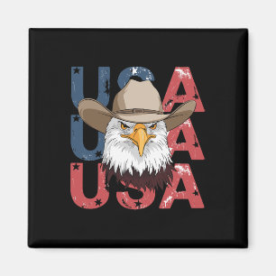 Imã Águia Americana Bandeira Da Usa, Águia Para Um Pat