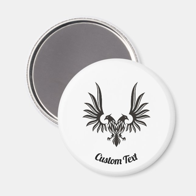 Imã Águia com duas Cabeças de Magneta (Front/Back)