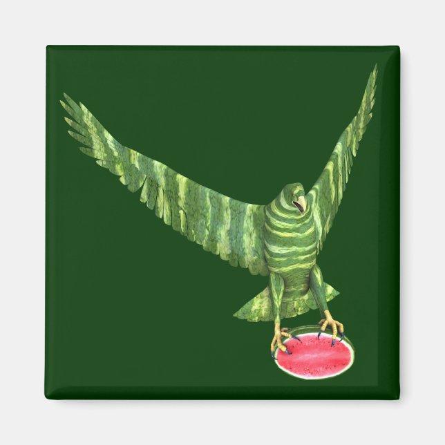 Imã Águia do Dia Nacional da Melancia (Frente)