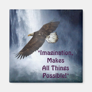 Imã Águia Imaginosa e Íman Motivacional Caipira