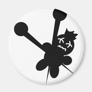 Imã agulha preto voodoo torturando