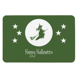 Ímã Agulhação do Halloween Flexi Magnet, Verde