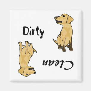 Imã AHL- ímã sujo amarelo das patas de Labrador