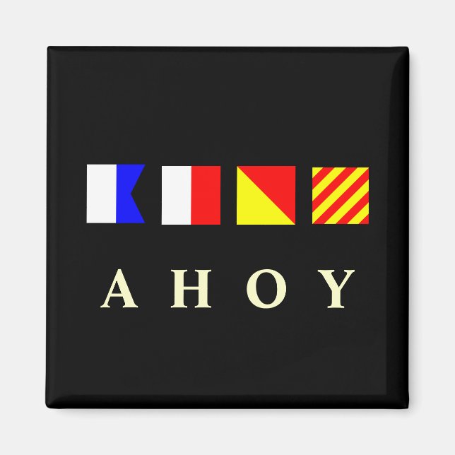 Imã Ahoy (Frente)