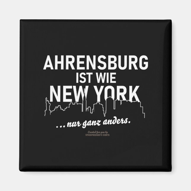 Imã Ahrensburg é como Nova York  (Frente)