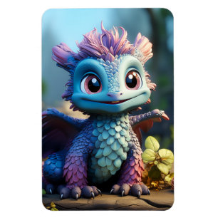 Ímã Aiden, um Dragão Whimsical