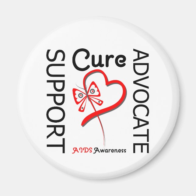 Imã AIDS Support Advocate Cure (Frente)