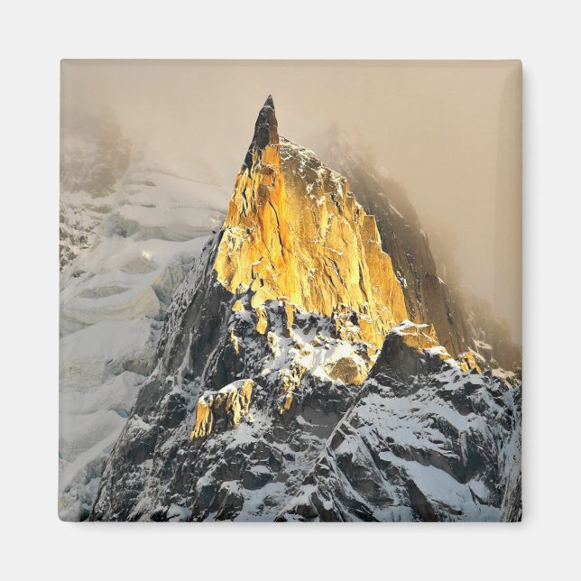 Imã Aiguille des Deux Aigles nascer do sol, Chamonix (Frente)