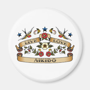 Imã Aikido vivo do amor