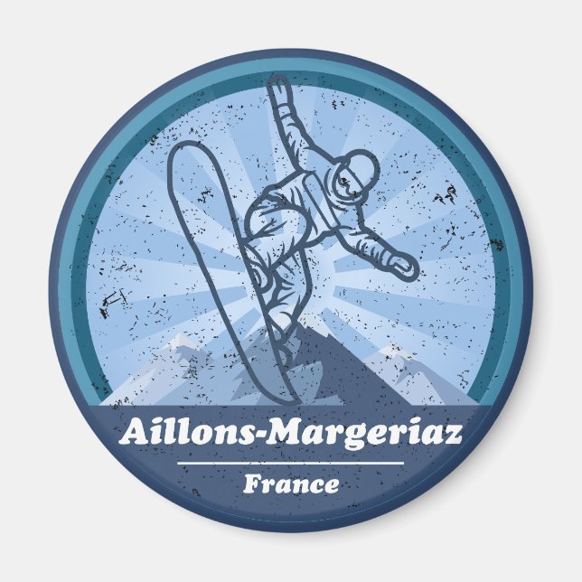 Imã Aillons-Margeriaz Snowboard (Frente)
