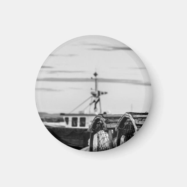 Imã aimant bateau de pêche (Frente)