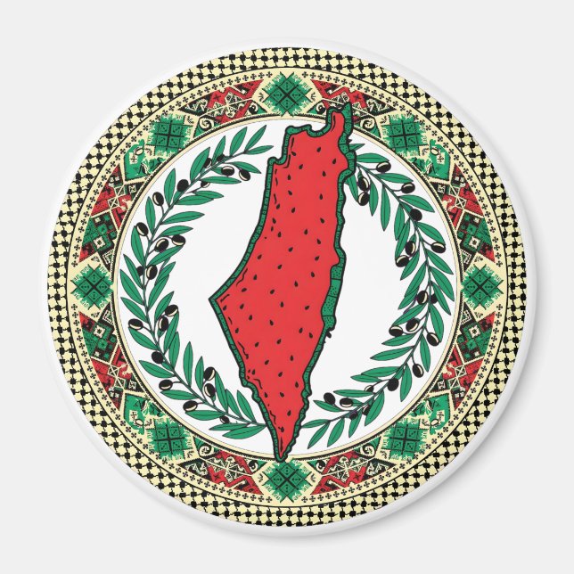 Imã Aimant Palestine (Frente)