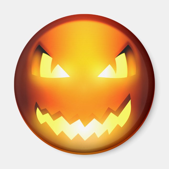 Imã Aimant Pumpkinmoji (Frente)