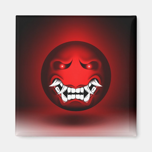 Imã Aimant Samouraïmoji (Frente)