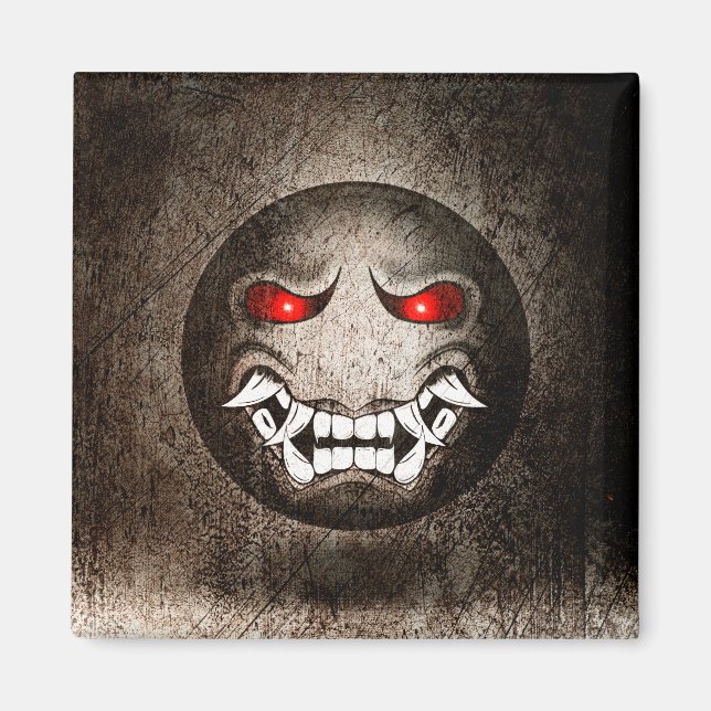 Imã Aimant Samouraïmoji Vintage (Frente)