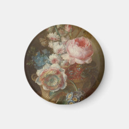 Imã Ainda com Flores - Cornelis van Spaendonck