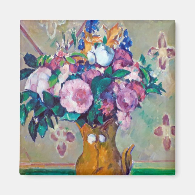 Imã Ainda com Flores, Paul Cezanne (Frente)
