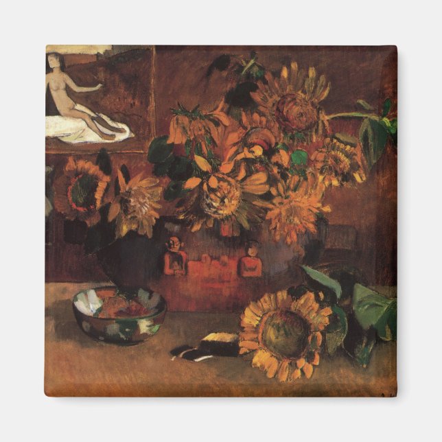 Imã Ainda com o L'Esperance (Esperança) de Paul Gaugui (Frente)