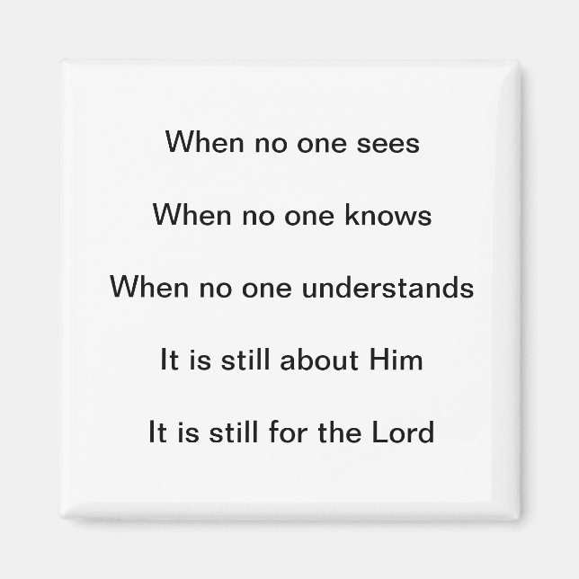 Imã Ainda É Para O Senhor (Frente)