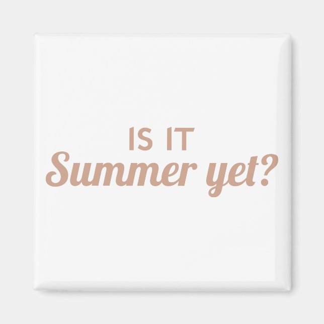 Imã Ainda É Verão? (Frente)