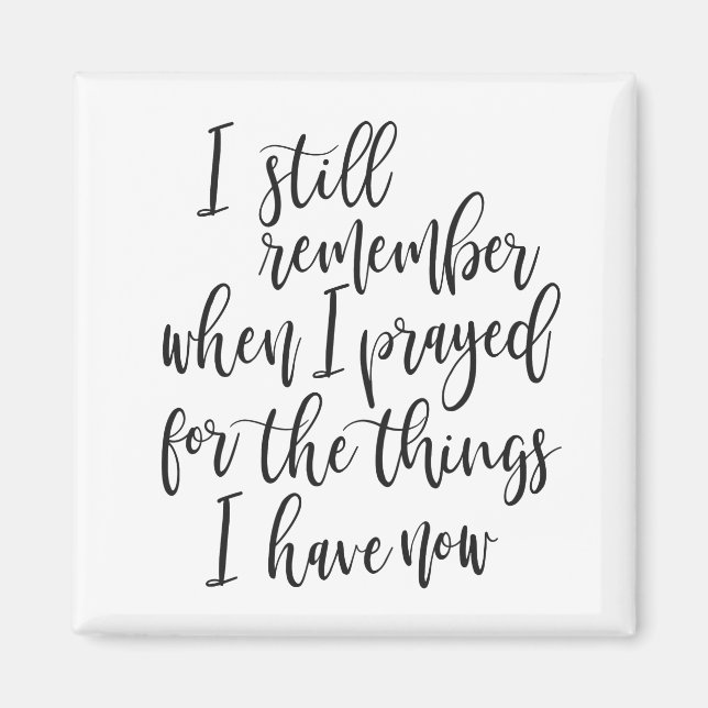 Imã Ainda me lembro quando rezei pelas coisas (Frente)