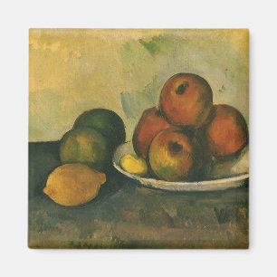 Imã Ainda vida com as maçãs por Paul Cezanne